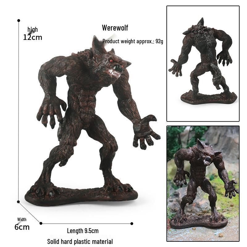 Dinosaur & Dragon Plastic Toy Set: Mythical Animal Figures for Kids