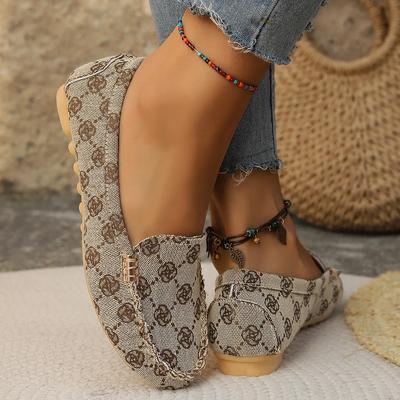 Весна Осень Лоферы Износостойкие Женские Повседневные Одинарные Туфли Нескользящие Мягкие Туфли на Плоской Подошве Лоферы Спортивные Zapatos De Mujer