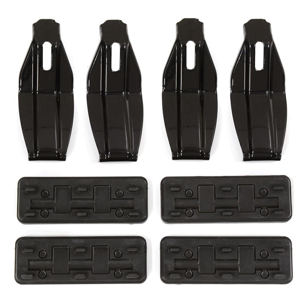 Terzo Base Carrier Mounting Holder Set for Suzuki Spacia November 2003 Mazda Flair Wagon December 2003 and more (by PIAA) (4 pieces) Black, (Model