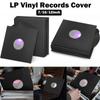 Новый черный белый виниловый конверт для пластинок 7/10/12 дюймов бумажный и полиэтиленовый с подкладкой защита для пластинок обложка для LP