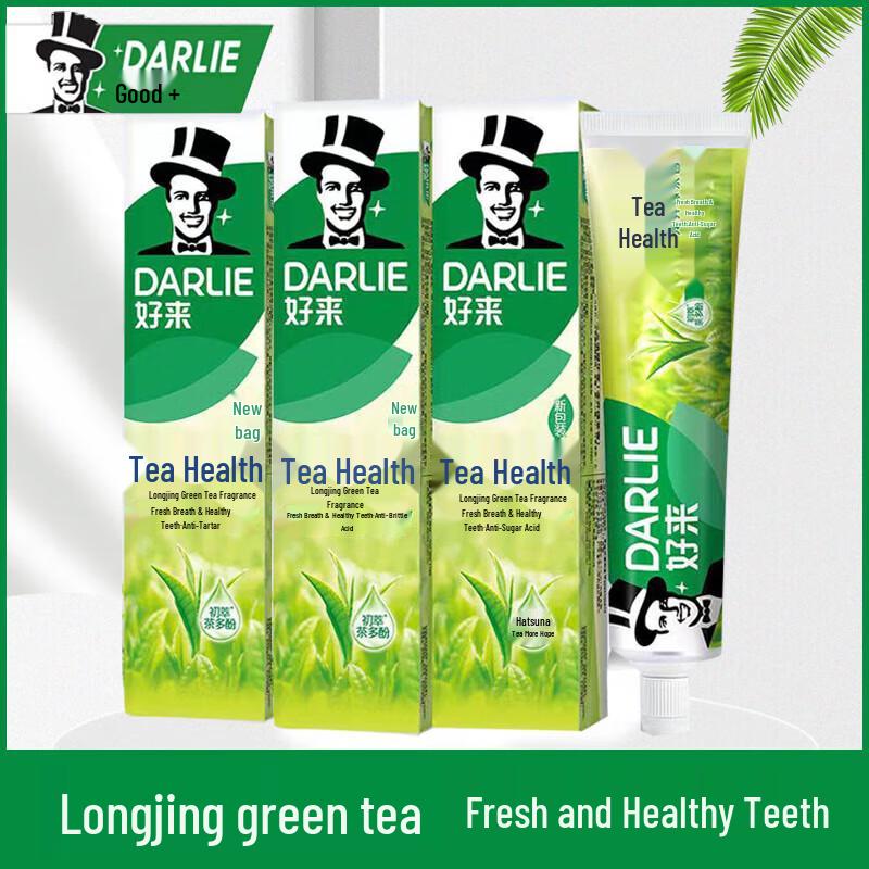 DARLIE Tea Plus Healthy Longjing Green Tea Fluoride Toothpaste