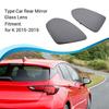 Pair of Rearview Mirror Lenses for 2015-2019 Opel Vauxhall Astra K