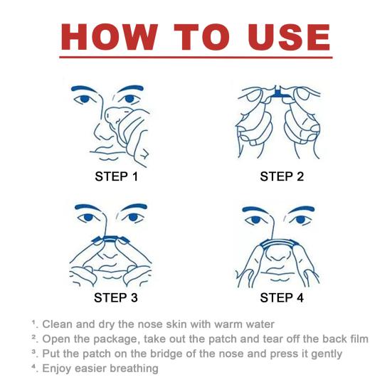 36 шт., полоски для носа, против храпа, для улучшения дыхания, для сна, для облегчения заложенности носа, дышащая нетканая ткань, набор патчей для носа