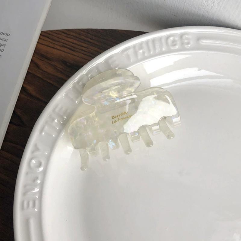 Acetate Hair Claw New Retro Korean Large Crab Hair Clips Shark Clip Simple Hairpin Fashion Hair Accessories for Woman and Girls