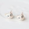 1 Pair Fashion Lovely Cat Ear Studs Fashion Design Earrings 3 Colors Cat Ear Studs