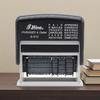 Shiny S-312 Self-Inking Date Stamp "PAID/RECEIVED" with 12 Adjustable English Date Groups