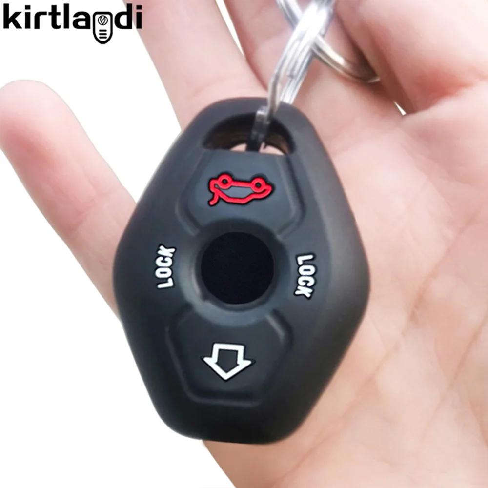 Silicone Key Cover Remote Case Shell for BMW E63 X5 E53 X3 F83 E46 E39 E38 E60 E61 E64 Series 3 5 7 330i Z3 Z4 E85 E86 M5 325i