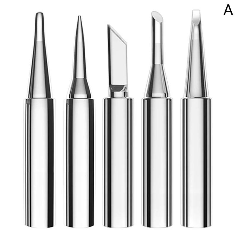 5Pc I+B+K+2.4D+3C Soldering Iron Pure Copper 900M Soldering Iron Head Set Inside