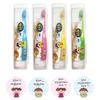 Danbi Nine Daycare Birthday Gift Return Portable Pororo Toothpaste Toothbrush 4 Set Random Delivery + Sticker 16p, 1 Set, a Popular Character In Korea