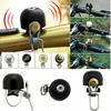 Retro Bicycle Bell Ring Bike Handlebar Bell Horn Crisp Loud Sound Steel Copper Safety Cycling Warning Alarm Bike