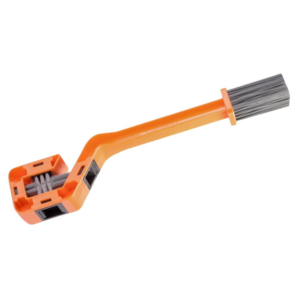Double Head Bicycle Chain Clean Brush Multifunctional Portable Chain Cleaning Brush Cycling Chain Cleaner Cycling Accessories