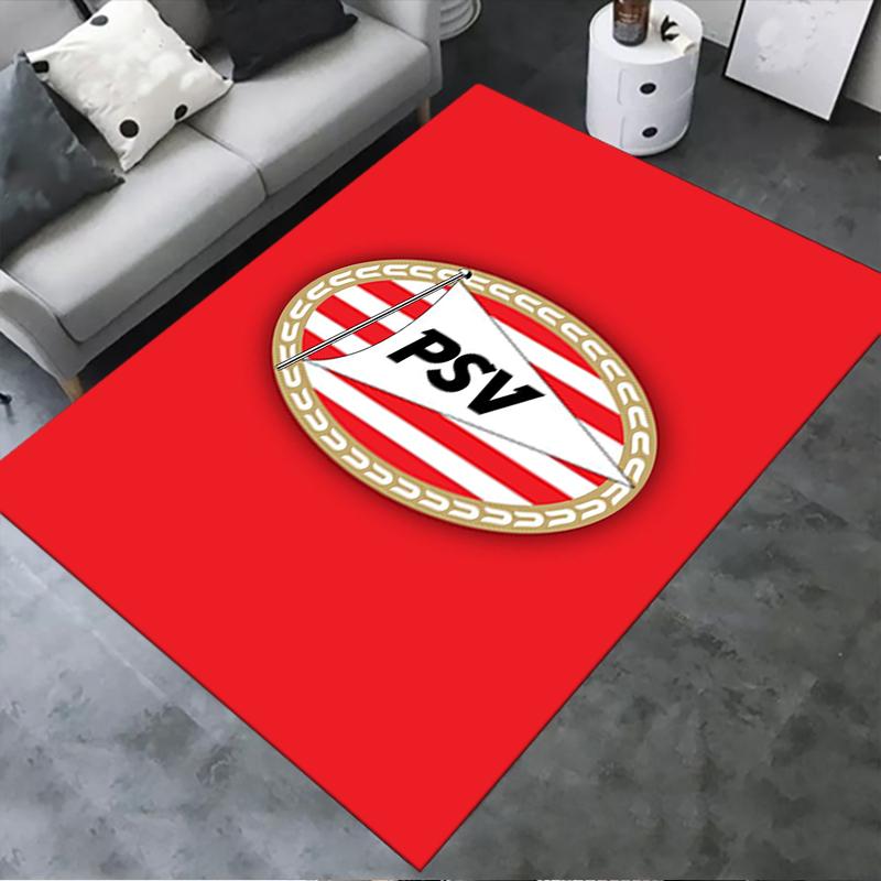 Новый ковер PSV Eindhoven 2025 для гостиной, спальни, дома, украшение дивана, нескользящий коврик для детских игр