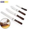 4/6/8/10 Inch Stainless Steel Cake Spatula Butter Cream Icing Frosting Knife Smoother Kitchen Pastry Cake Decoration Tools