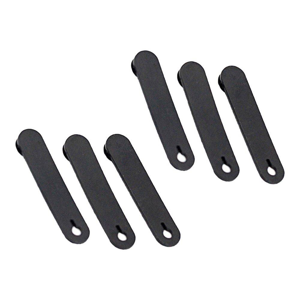 6/12 шт. резиновый фиксирующий натяжной ремень черный жгут проводов ленты велосипед автомобиль sccoter