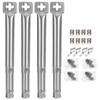 4 шт. Регулируемая длина горелки гриля из нержавеющей стали трубки сменные детали подходят для Brinkman