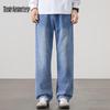 Mark Fairwhale Men's Vintage Washed Straight Jeans