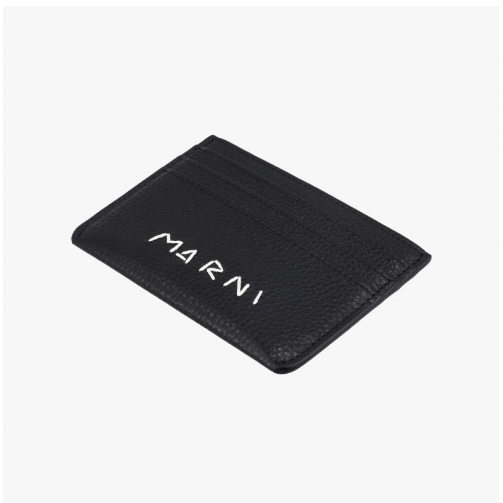 Marni Mending Logo Card Wallet Pfmi0104u0 P6533 00n99