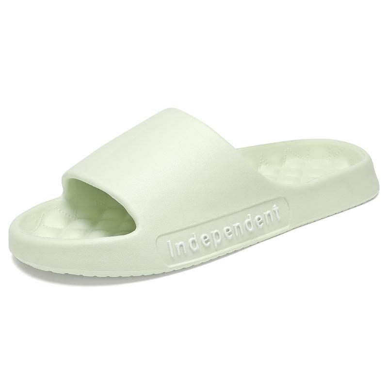 Модные новые летние сандалии для мужчин и женщин, мягкая подошва, удобные и легкие, для отдыха на пляже, семейные тапочки для ванной