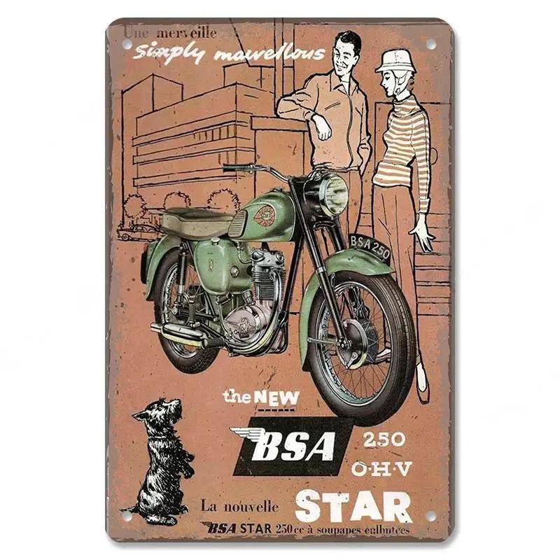 Винтажный плакат для мотокросса, металлические жестяные знаки, Гран-при мотоцикла, металлическая табличка, Декор, Настенный декор для гаража, мотоклуба, мужского пещерного бара