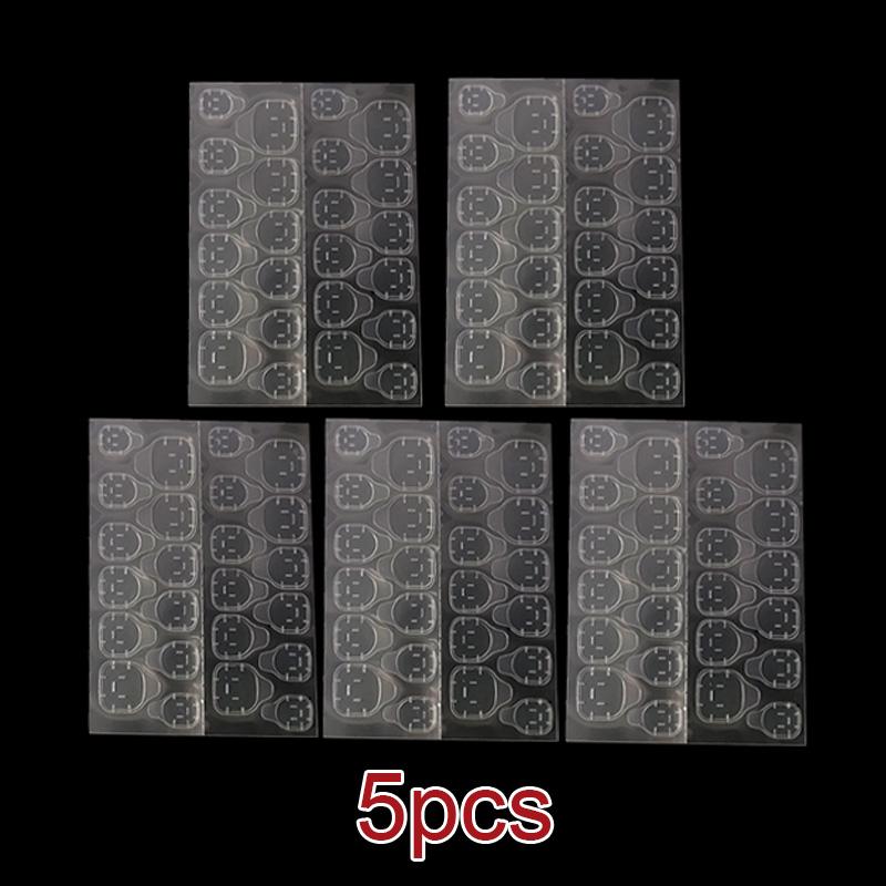 Handmade Press On Nails French 3D Carved Flowers Delicate Elegant Phototherapy Fake Nail Patch Artificial Nail Reusable