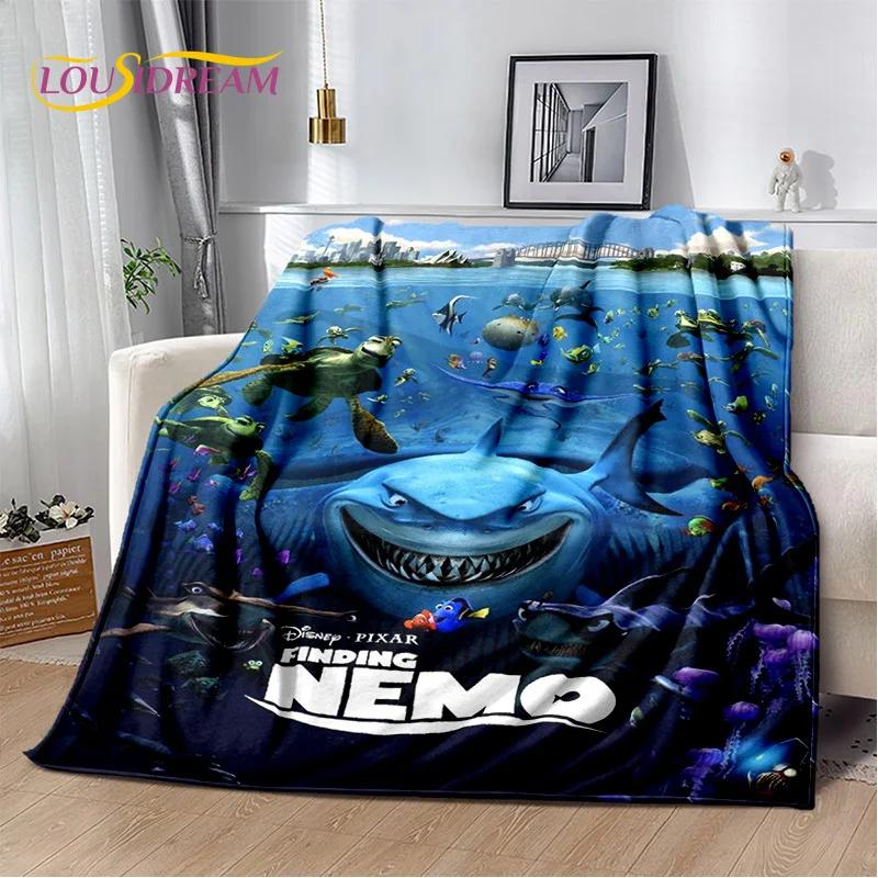 29 Style Cute Finding Nemo Cartoon Sea World Blanket,Flannel Soft Throw Blanket for Home Bedroom Bed Sofa Picnic Office Kid Gift