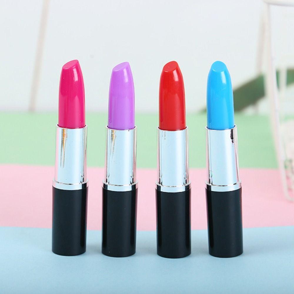 Реалистичная гелевая ручка в форме помады, маркер, канцелярские принадлежности, забавная ручка для подписи, каллиграфия