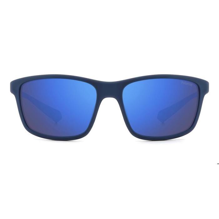 Lunettes de soleil - Polaroid - 2153-S - Bleu Mat - Polarized Blue Mirror - Forme Pantos