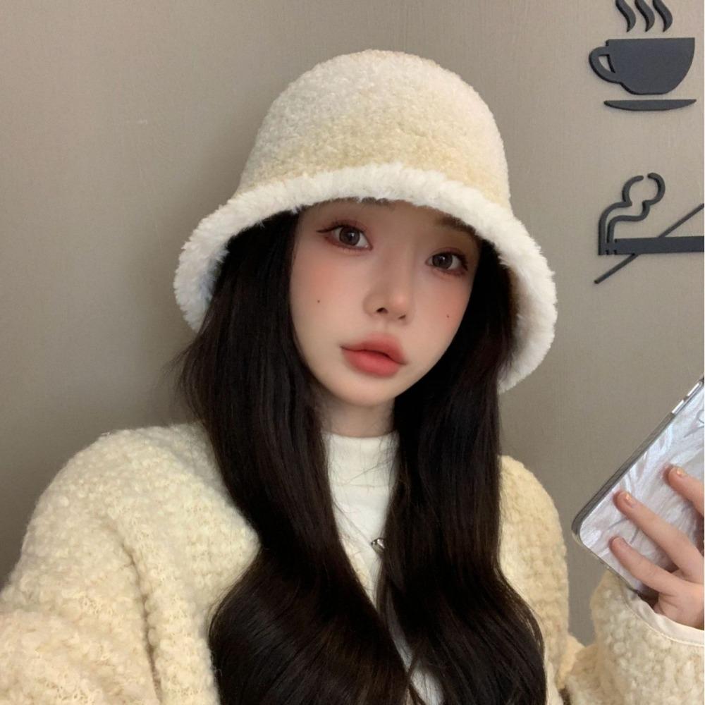 Зимняя теплая шапка-ушанка, морозостойкая шапка-рыбак, милая кепка-ведро, осень/зима