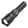 LED Super Bright Flashlight USB Charging 120000LM Retractable Zoom Handheld Flash Light IPX5 Waterproof