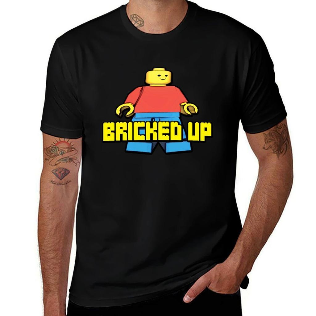 Bricked Up Tshirt Big Size Simple Tshirt
