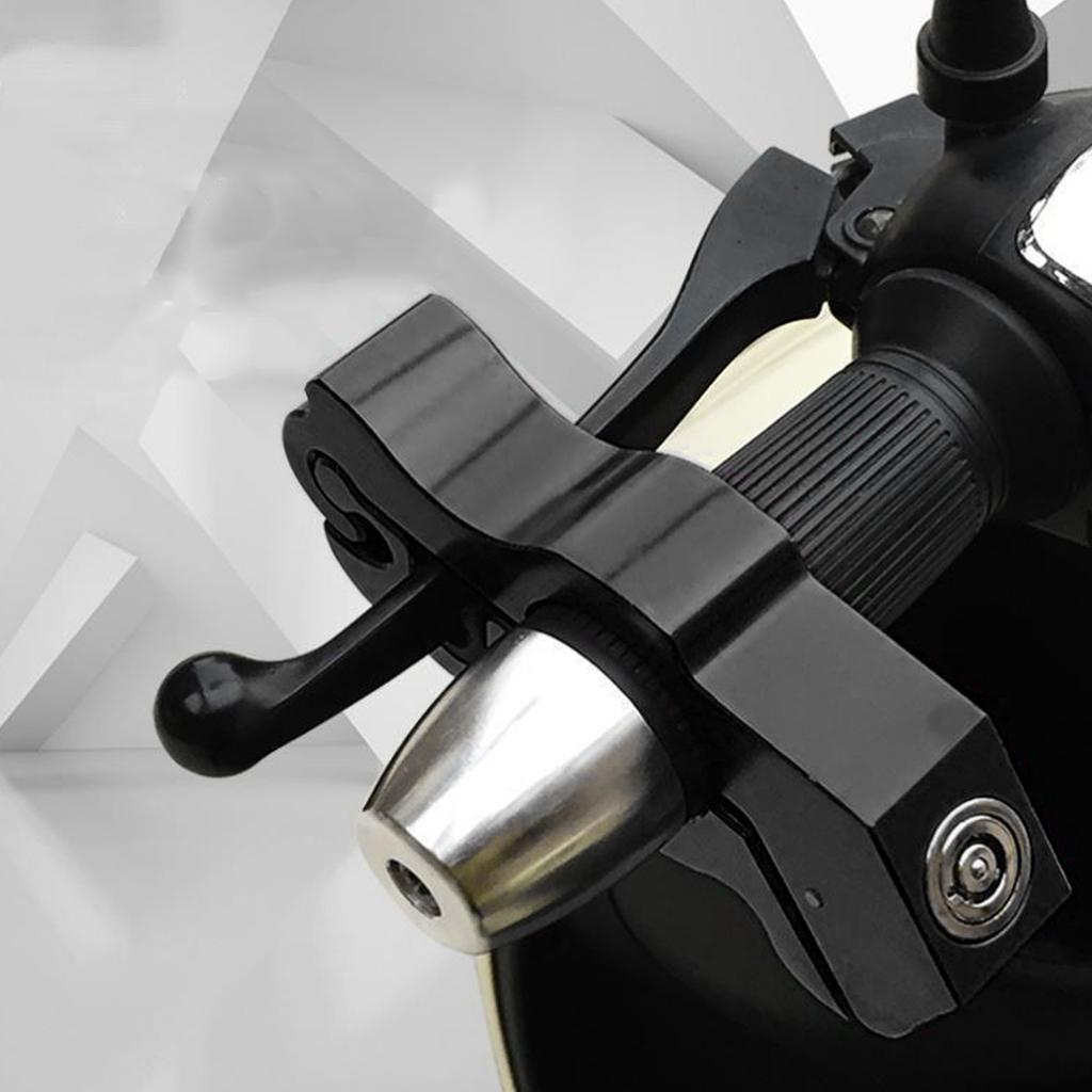 Замок на руль Алюминиевый сплав Противоугонный Мотоциклетная ручка Газ Тормозной замок для Электровелосипеда