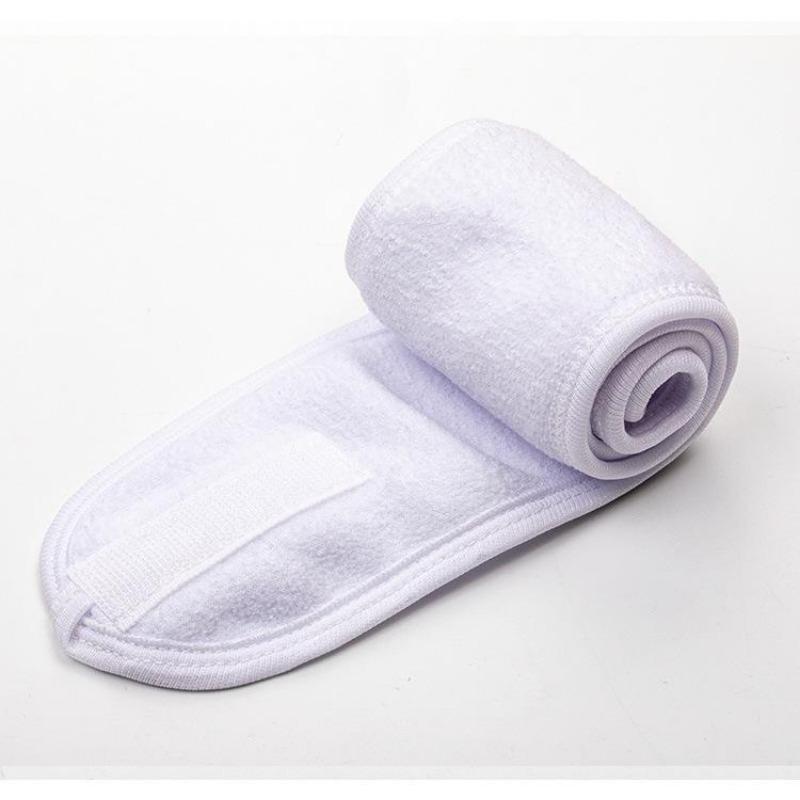 Towel Head Sweat Hairband Head Wrap Non-slip Stretchable Washable Headband Hair Band for Sports Face Wash Makeup