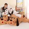 New Love Dog Plush Toy Doll Girls Home Strip Large Sleeping Throw Pillow Birthday Gift Doll