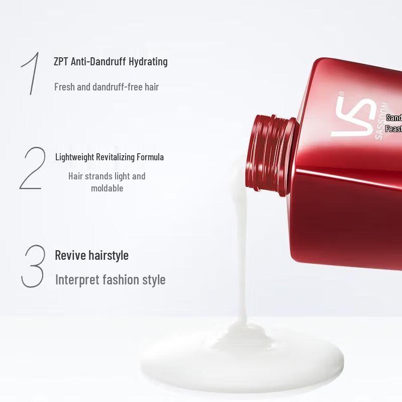 VS Sassoon Hydrating Anti-Dandruff Shampoo Twin Pack