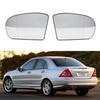 Compatible Mercedes-Benz W203/W211 Rearview Mirror Lens (00-06), Heated Replacement Reflector