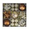 35Pcs Shatterproof Xmas Tree Hanging Balls Bow Christmas Ball Ornaments  Party Decorations