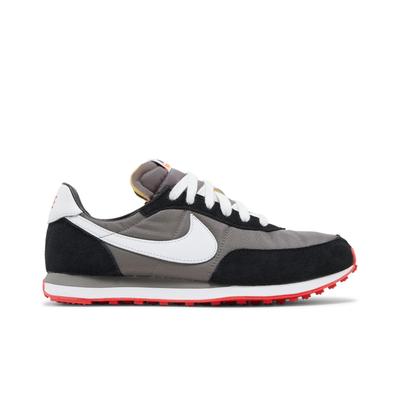 Waffle Trainer 2 Grade School 'Flat Pewter Siren Red' (Unisex) Flat Pewter / Black / Siren Red / White Casual Shoes DC6477 005