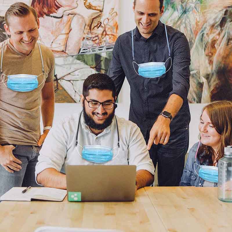 Ремешок для маски, женские и мужские очки, веревка для очков для чтения, подвесная веревка, цепочка на шею, подарки, ремешок для очков, 5 шт., высококачественная регулируемая цепочка для очков