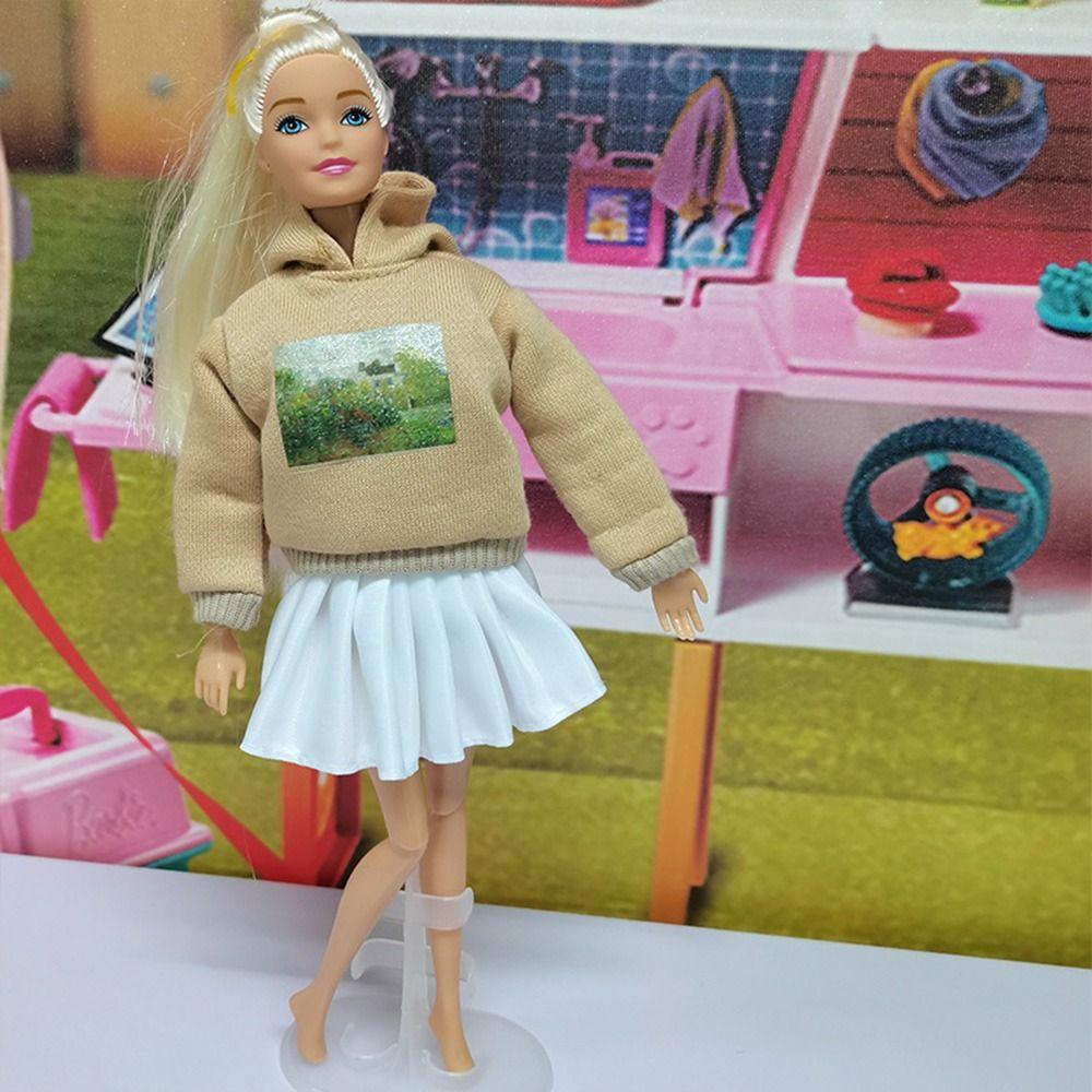 Gift Toys Top Kids Toy Doll Shorts Skirt Handmade Hoodies 1/6 Dolls Clothes Doll Sweatshirt Outfits