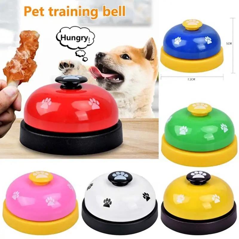 Pet Call Bell Dog Toys IQ Training Dog Cat Feeding Ringer Educational Pets Toys Interactive Bell Eating Food Feeder Pet Supplies