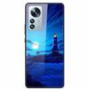 Чехлы из закаленного стекла для Xiaomi 12T 5G Чехол Жесткая задняя крышка телефона для Xiaomi 12T Pro Защитные корпуса Mi 12 T 12TPro 2022 Крутые