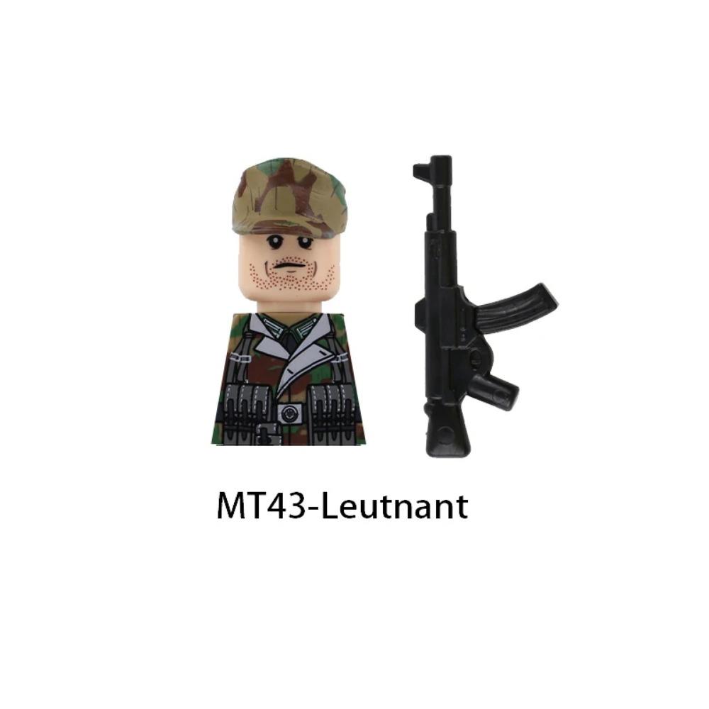 Детали солдат 101-й воздушно-десантной дивизии США, конструктор, офицер, армейский воин, пехота, военные аксессуары, оружие, кирпичики, игрушки GR03