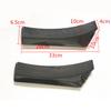 1 Pair ABS Glossy Carbon Fiber Look Rear Bumper Lip Splitter Protector Universal