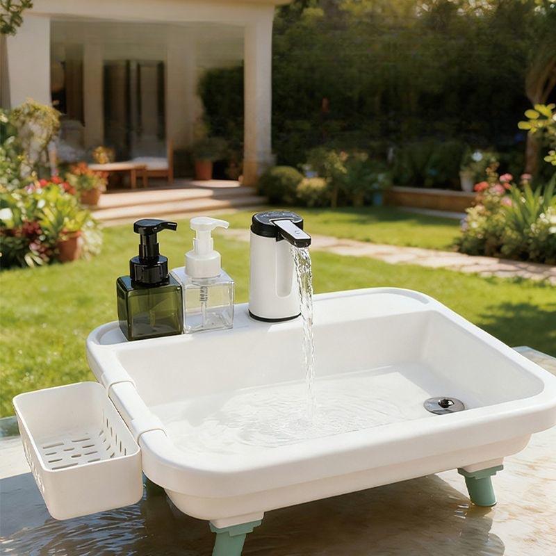 Portable Outdoor Vegetable and Hand Washing Sink Station