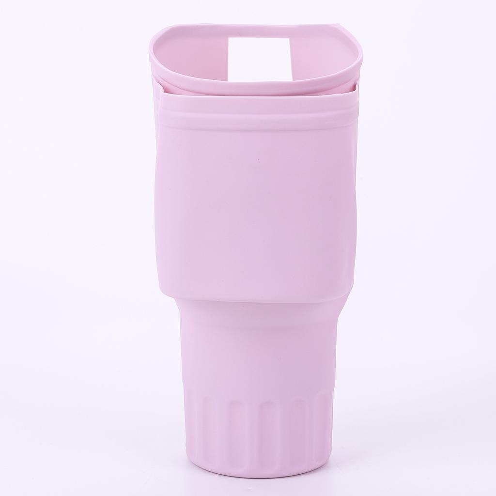 FE# Силиконовый чехол для стакана Термостойкий Устойчивый к царапинам Аксессуары для чашек (фиолетовый)