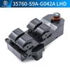 35760S9AG042A 35750SAA003 LHD RHD Master Power Window Switch For Honda CRV Jazz GD1 GD3 2002 03 2006 Civic 2001 2005 35750SAEP03