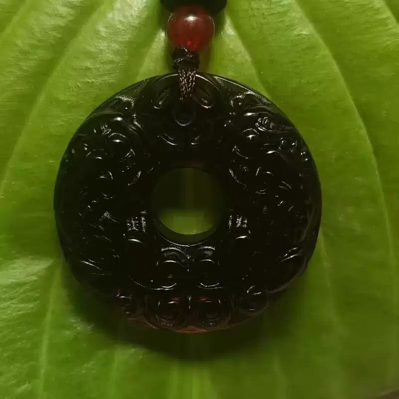 Модное плетеное нефритовое ожерелье с пряжкой безопасности для студентов и пар