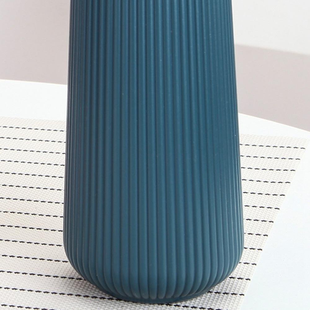 Imitation Ceramic Flower Pot Plastic Flower Arrangement Fashion Flower Vase Home Decoration