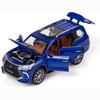 1:32-масштабная модель автомобиля Lexus LX570 для бездорожья из сплава, литая под давлением, металлическая игрушка-автомобиль с откатным механизмом со звуком и светом, 6 открытых дверей для детей, коллекция подарков для взрослых