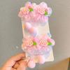 Colorful Flower Ponytail Hairband Plastics Hair Clips New Children's Head Rope